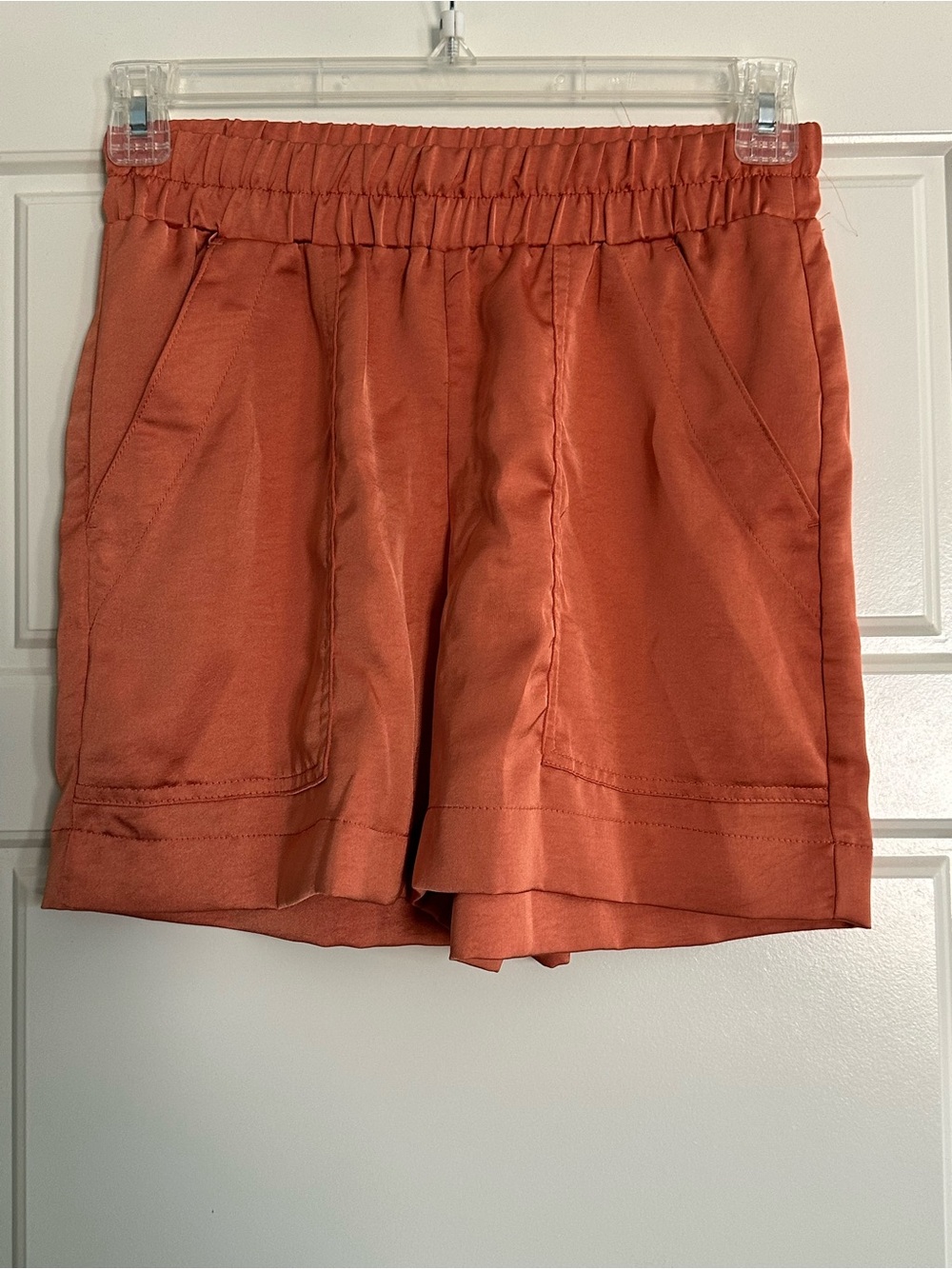 a new day Coral Rust Elastic-Waist Pull-On Shorts